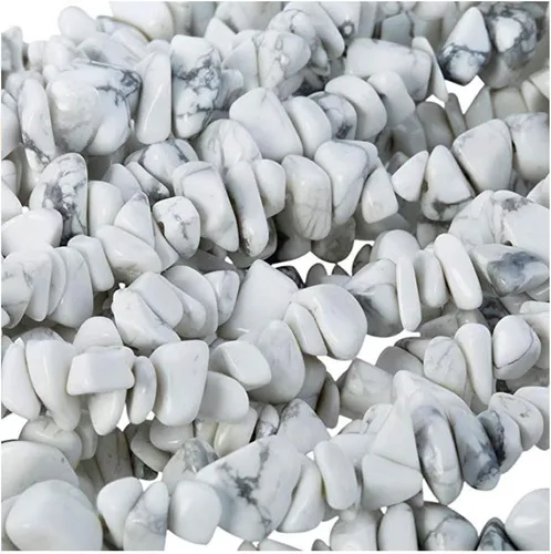 Vista 35 de Adabele Cuentas sueltas de gema de Amazonita azul natural de 31 pulgadas, astillado, con agujero perforado, forma libre, de 5 mm a 8 mm, separador
