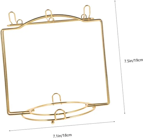 Vista 2 de Housoutil Para tazas tazas con platos, soportes colgantes para restaurante, ganchos para exhibición, escurridor de almacenamiento, estante