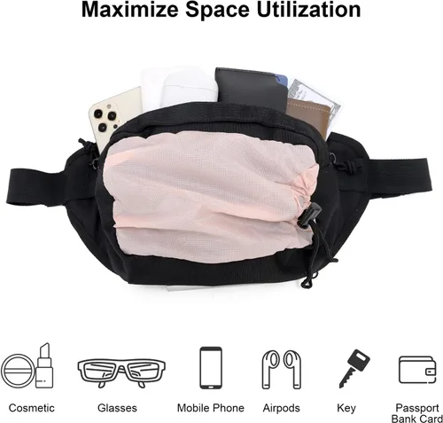 Vista 5 de Fanny-Pack-suneight-8590-FBA2 (rosa)
