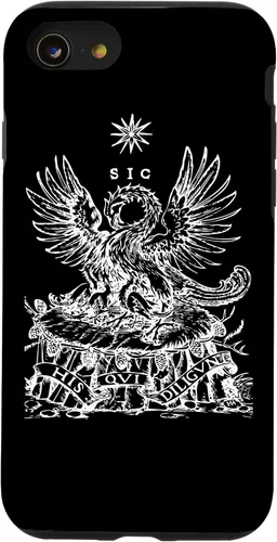 Vista 18 de Pelican in Her Piety Traditional Latin Mass Catholic Symbols Case for iPhone 17