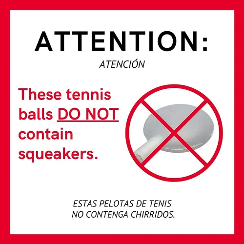 Vista 5 de Midlee Pelotas de tenis para perros XS, 1.5 pulgadas, azul/amarillo, paquete de 12