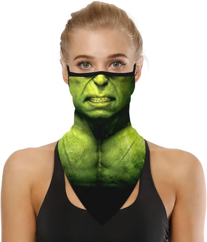 Vista 2 de Bufanda para el cuello, máscara facial, pañuelos para hombres y mujeres, protección frente a la radiación solar en verano, pasamontañas, diadema