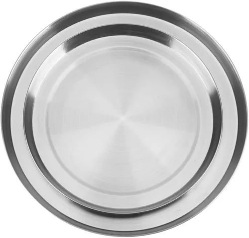 Vista 8 de Cubiertas para estufa, juego de 4 piezas, cubierta superior de estufa, de acero inoxidable, cubierta protectora de cocina, cubiertas redondas