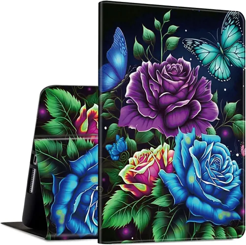 Vista 52 de Funda para Kindle de 6 pulgadas (11.ª generación, versión 2024/2022) delgada de piel sintética, ajustable, multiángulo, Smart Shell con función