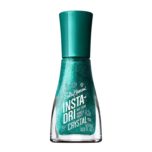 Vista 18 de Sally Hansen Insta-Dri Holo-Glow Esmalte de uñas Secado rápido, larga duración, brillo sin rayas Semi-opaco y brillante 104 All That Shimmers