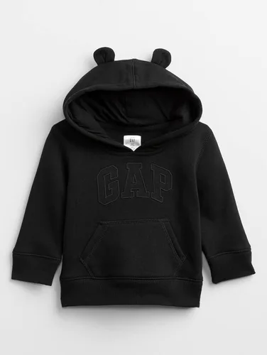 Vista 2 de GAP Baby Boys' Playtime Favorites Logo Pullover Hoodie Hooded Sweatshirt