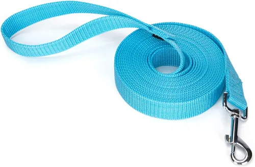 Vista 12 de Correa de entrenamiento de nailon resistente y duradera, cuerda de tracción de 1 pulgada de ancho, 6 pies de largo, para perros pequeños y medianos