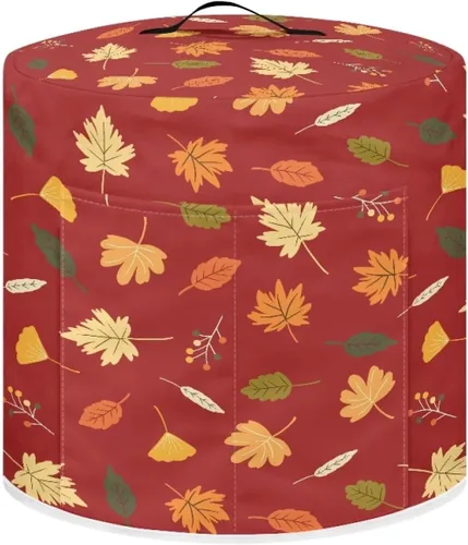 Vista 26 de Cubierta antipolvo para olla a presión con estampado floral de pájaros, compatible con 3 cuartos de galón, cubierta antipolvo instantánea duradera