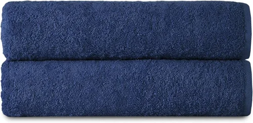 Vista 9 de Towels Beyond - Juego de 2 toallas de baño ultrasuaves de alta calidad, fabricadas con 100% algodón suave, altamente absorbentes y cómodas, ideal