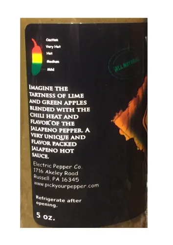 Vista 7 de Set de regalo de salsa picante Habanero jalapeño ajo salsa piña 4 unidades Wicked Tickle