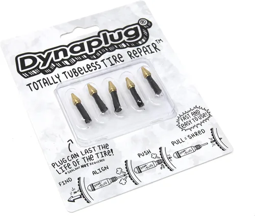 Vista 4 de Dynaplug, Clavijas de reparación de neumáticos de bicicleta sin cámara