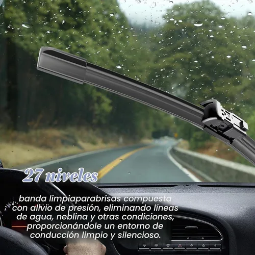 Vista 3 de 3 Limpiadores 24"/17"/13" Limpiaparabrisas de Repuesto para GMC Terrain Chevy Equinox 2017 2016 2015 2014 2013 2012 2011 2010 Limpiaparabrisas