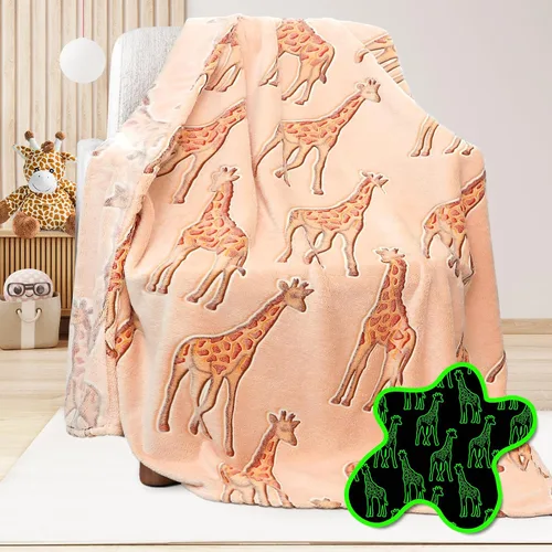 Vista 13 de Regalos de Oso Juguetes para Niños Niños Bebé - Manta de Oso que Brilla en la Oscuridad Regalos de Oso para Decoración de Cumpleaños Edad 12 3 4 5 6