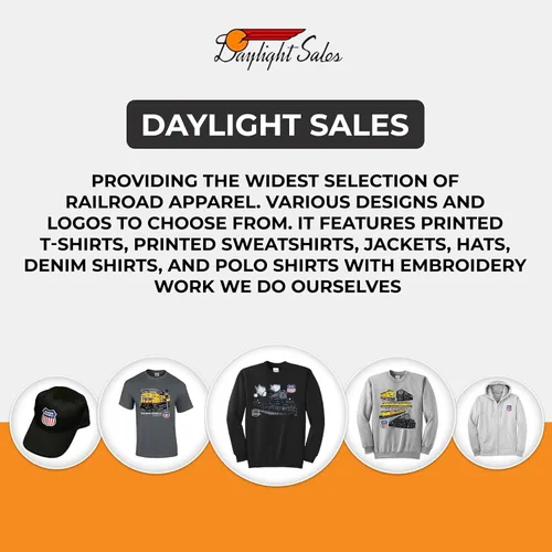 Vista 7 de Daylight Sales Union Pacific Challenger 3985 At Night Railroad Sudadera 3985