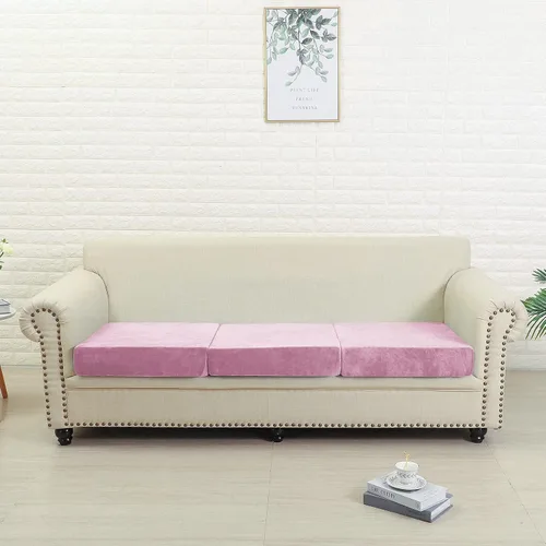 Vista 29 de Jonuiony Funda universal para sofá resistente al desgaste, fundas de terciopelo elástico para cojines separados para sofá, fundas de sofá