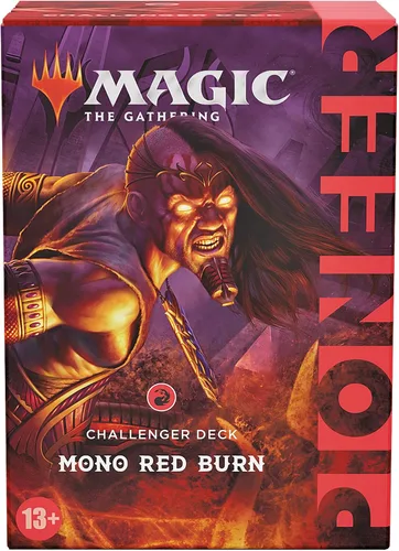 Vista 2 de Magic The Gathering Pioneer Challenger Deck 2021 - Mono Red Burn (rojo) para mayores de 13 años