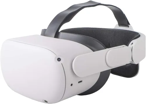 Vista 7 de CNBEYOUNG VR Face Cover Lens Cover and Head Strap for Quest 2