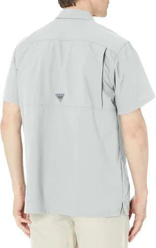 Vista 2 de Columbia Camisa PFG Slack Tide Camp para hombre Gris (Cool Grey)