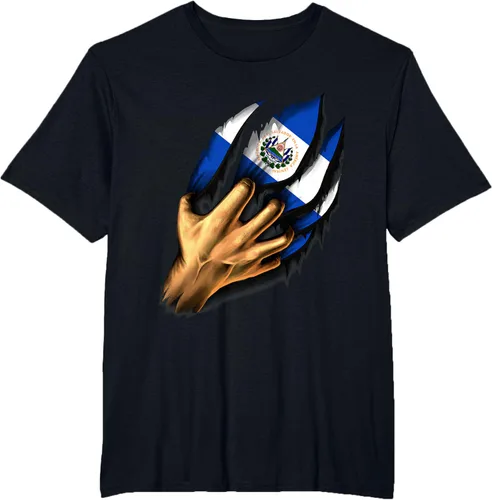 Vista 37 de El salvador bandera camisa salvadoreña en mi