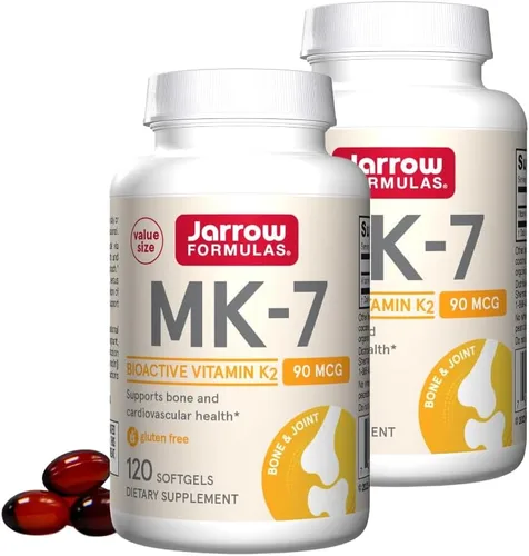Vista 12 de Jarrow Formulas MK-7 90 mcg - Forma bioactiva de vitamina K2 - 60 porciones (cápsulas blandas) - para la salud ósea y cardiovascular - Suplemento