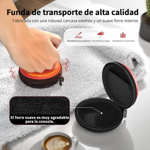 Vista 5 de Funda de transporte compatible con Pokémon GO Plus +, AOLION Funda protectora de silicona resistente al agua con aspecto clásico y excelente