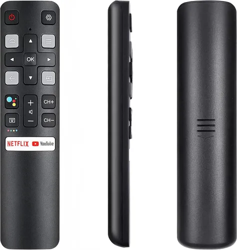 Vista 3 de Reemplazo para control remoto TCL Google TV, compatible con televisores inteligentes TCL FHD HDR LED UHD QLED