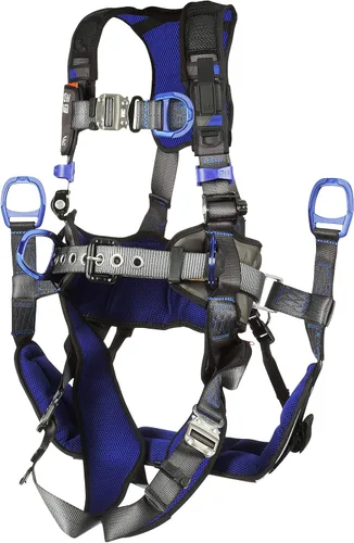 Vista 2 de 3M DBI-SALA ExoFit X300 Comfort - Arnés de seguridad de suspensión de posicionamiento de escalada, protección contra caídas de telecomunicaciones
