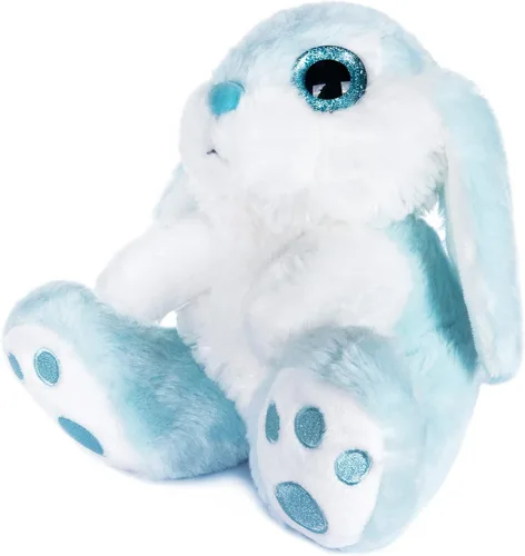 Vista 4 de My OLi - Conejo de peluche de Pascua de 8 pulgadas, conejito sentado, animal de peluche, regalo de Pascua para infantes, bebés, niños, niñas