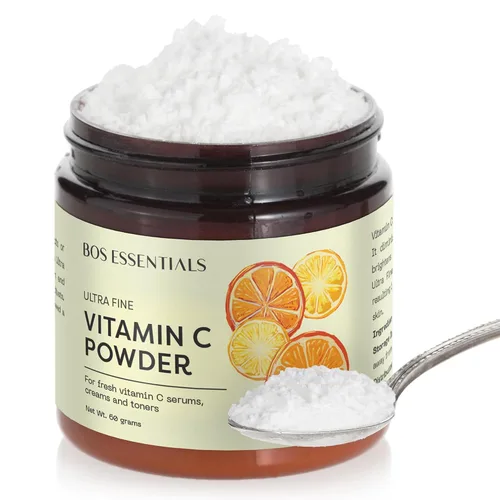 Vista 2 de Polvo cosmético de calidad ultra fina con vitamina C, se disuelve al instante en agua, la mejor calidad disponible (325 Malla), haz tu propio suero