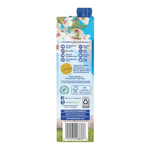 Vista 5 de Leche de almendras Almond Breeze