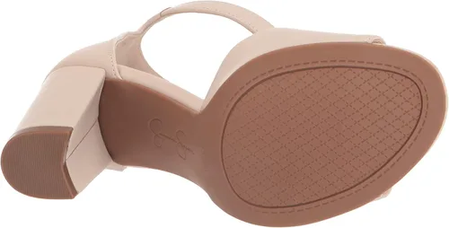 Vista 4 de Jessica Simpson Sandalias Sherron con tacón de bloque y correa al tobillo para mujer