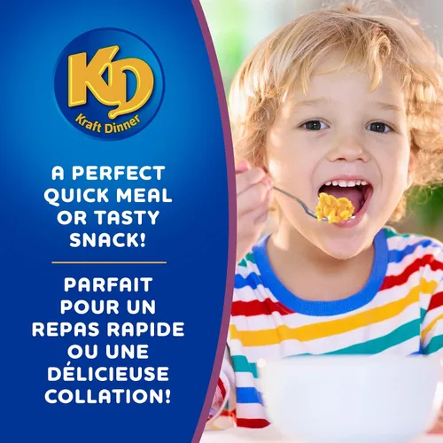 Vista 6 de Kraft Dinner Macarrones y queso espirales, 6.17 oz/6.2 onzas (paquete de 24), importados de Canadá