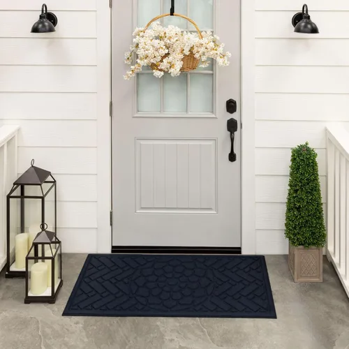 Vista 9 de Mohawk Home Stoney Medallion - Tapete de arcilla ornamental informal de 2 x 4 pies, perfecto para porche, garaje