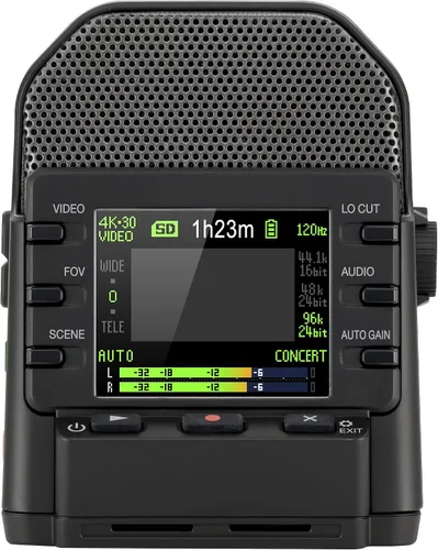 Vista 8 de Zoom Grabadora de video Q2n-4K para música, podcasts y transmisión con video 4K, micrófonos estéreo, modo de cámara web 4k/30p Video, 150 Degree