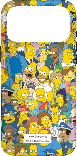 Vista 22 de The Simpsons Springfield Characters Print - Carcasa para iPhone 17