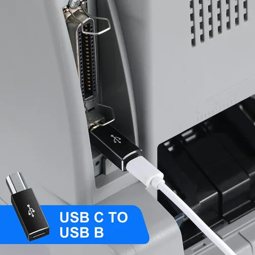 Vista 7 de USB A3.0 a USB C, C hembras a USB 2.0, C a tipo C hembras, C a USB B, iPhone hembra a tipo C compatible con iPhone 16, 15, 14, Samsung Galaxy