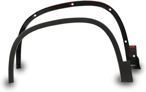 Vista 9 de CROSSDESIGN Guardabarros, compatible con Volkswagen Tiguan 2012-2017 delantero izquierdo texturizado plástico negro Left Textured Black Plastic
