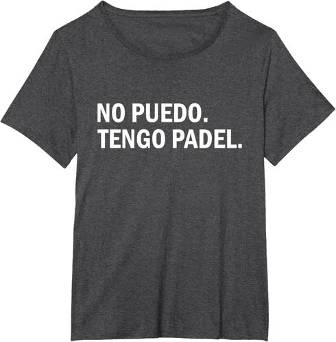 Vista 33 de Camiseta de jugador divertido No Puedo Tengo Padel Hobby