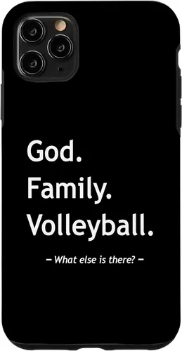 Vista 13 de Christian Faith Christianity God Family Volleyball Case for iPhone 17