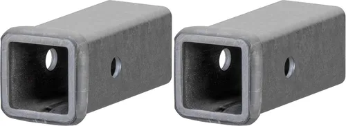 Vista 4 de CURT 49060 Tubo receptor de enganche de remolque soldado de acero crudo de 2 pulgadas x 6 pulgadas, 1 unidad (Paquete de 1)