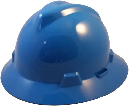 Vista 5 de MSA V-Gard - Sombreros de ala completa con suspensiones FasTrac III con práctica bolsa de mano