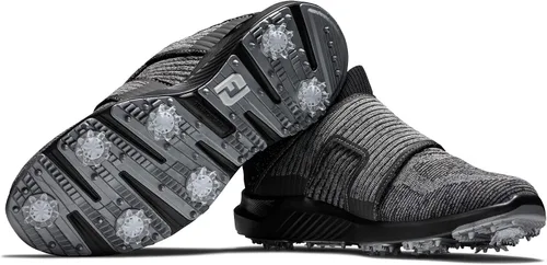 Vista 6 de FootJoy Zapatos de golf Hyperflex Boa para hombre GrisRojo