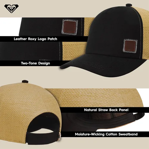 Vista 5 de Roxy Erjha03614 - Gorro de camionero para mujer, Mapa