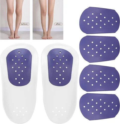 Vista 7 de Plantillas para zapatos con soporte de arco, plantilla unisex de soporte de arco para niños y adultos, transpirable, para corrección de pies