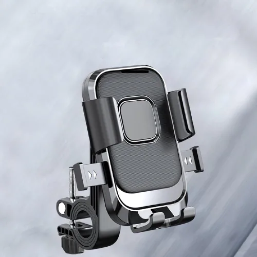 Vista 3 de Soporte para bicicleta, soporte universal para manillar de teléfono de motocicleta, giratorio de 360°, para bicicleta, motocicleta, scooter