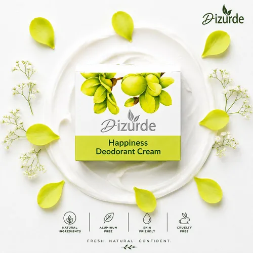 Vista 7 de Crema desodorante natural antitranspirante para hombres y mujeres, desodorante sin aluminio para pieles sensibles, protección duradera, sin manchas