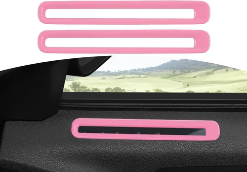Vista 14 de RT-TCZ para Charger Cubierta de ventilación de aire de puerta Adecuada para Dodge Charger 2011-2023 Accesorios de interior azul 2 piezas