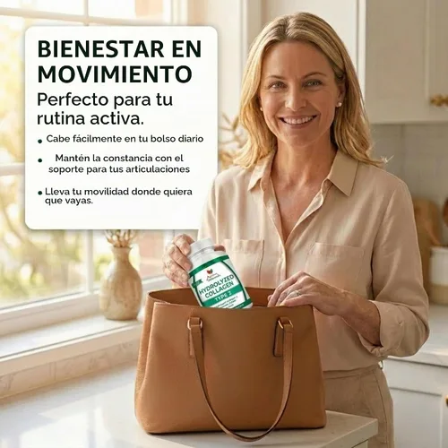 Vista 8 de Activa Naturals Suplemento hidrolizado de colágeno tipo 2 con condroitina e hialurónico - 120 Veg. Caps Collagen Capsules with Chondroitin Sulfate