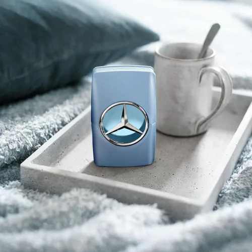 Vista 3 de Mercedes-Benz Man Fresh - Eau de Toilette para hombre - Colonia de larga duración para hombre - Bergamota, colonia de cedro para hombres - Espray