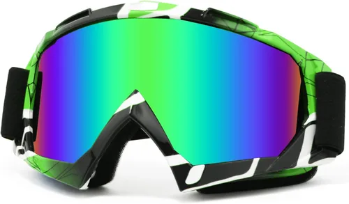 Vista 9 de Gafas para bicicleta de motocross, motocicleta, ATV, lentes para cuatro ruedas todoterreno, gafas de casco de carreras MX